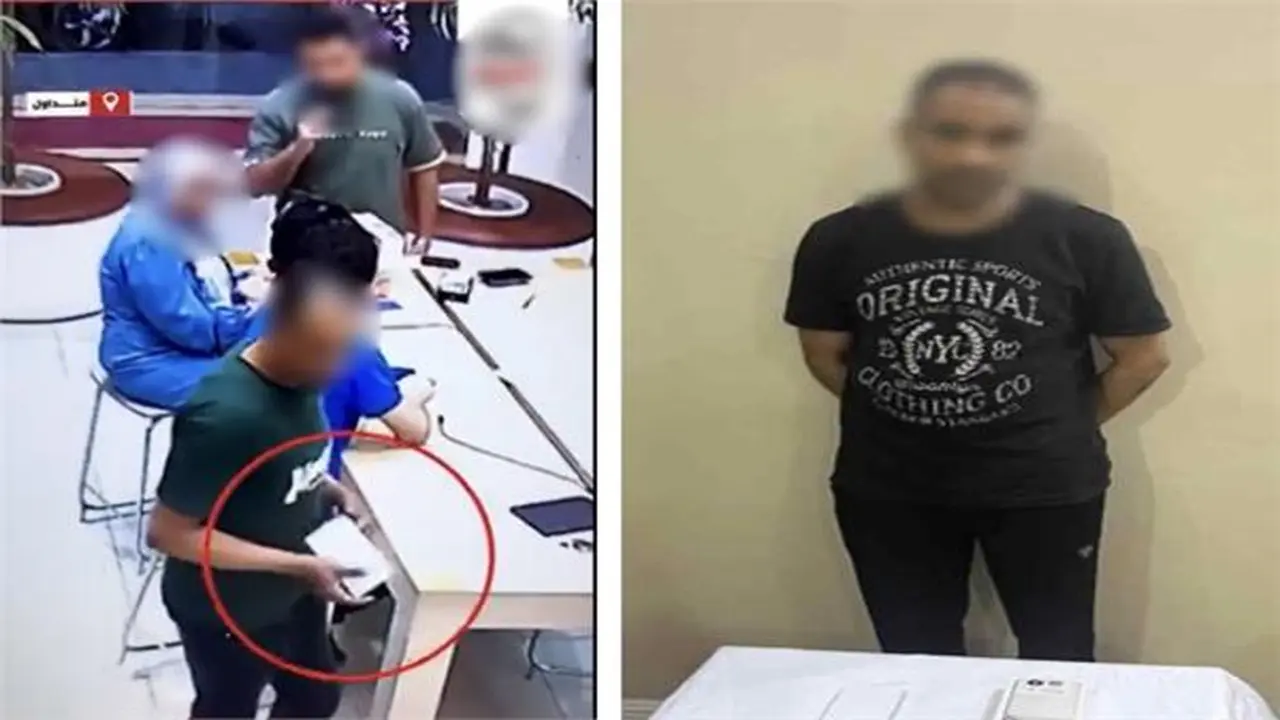 ضبط لص استولى على هاتف محمول بأسلوب المغافلة في مدينة نصر